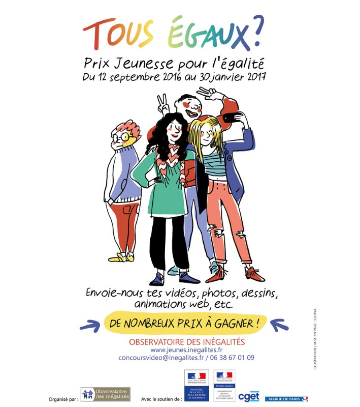 illustration clotka tous egaux.jpg - CLOTKA | Virginie